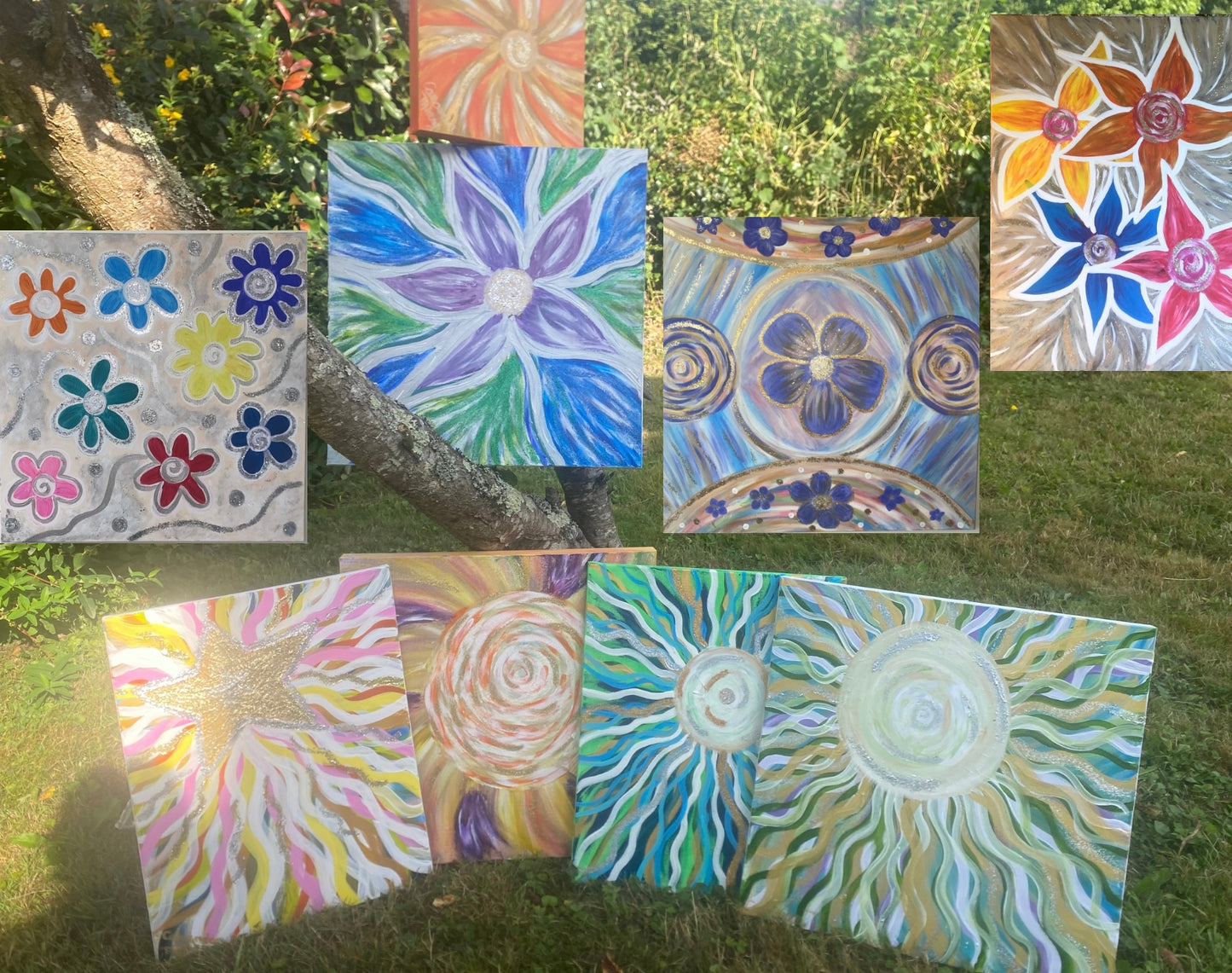 PEINTURE INTUITIVE & ÉNERGÉTIQUE SUR DEMANDE 🎨✨🌈